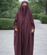 Coffee Brown Irani Jilbab – Premium Modest Full-Length Abaya
