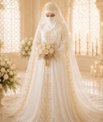 Aaruma Bridal Crown | Luxury Bridal Crown for Modest Brides - Image 3