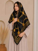 Printed Silk & Georgette Scarves – Trendy Gen-Z Modest Hijab Scarves - Image 13