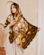 Printed Silk & Georgette Scarves – Trendy Gen-Z Modest Hijab Scarves - Image 24