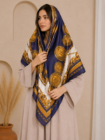 Printed Silk & Georgette Scarves – Trendy Gen-Z Modest Hijab Scarves - Image 17