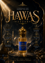 Hawas 3ml Attar – A Refreshing Blend of Freshness, Elegance & Charm - Image 2