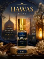 Hawas 3ml Attar – A Refreshing Blend of Freshness, Elegance & Charm