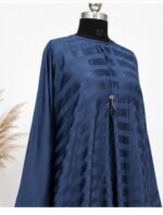 zoom baggy blue grey  Abaya – Modest Wear - Image 3